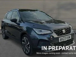 Metallic magnetic tech grey with black roof Used 2023 Seat Arona FR Sport SUV | £17,890 (Fair price)