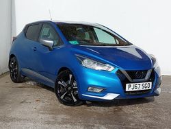 Blue Used 2017 Nissan Micra N-Connecta Hatchback | £8,298 (Fair price)