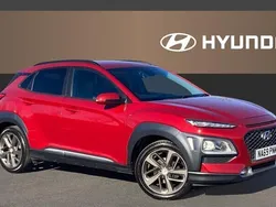 Red Used 2019 Hyundai Kona Premium SUV | £10,276 (Fair price)