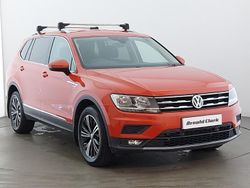 Orange Used 2018 VW Tiguan Allspace SE SUV | £19,998 (Fair price)