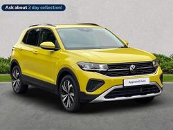 Yellow New 2025 VW T-Cross Match SUV | £22,079 (Good price)