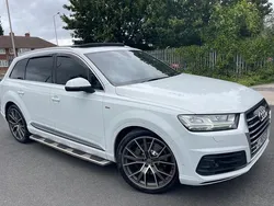 White Used 2016 Audi Q7 S-Line SUV | £26,995 (Fair price)