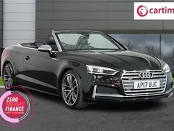 Black Used 2017 Audi S5 Cabriolet Sport Cabriolet | £26,388