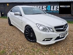 White Used 2010 Mercedes E350 Coupe | £4,499