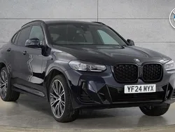 Black Used 2024 BMW X4 M Sport SUV | £44,850 (Fair price)
