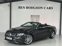 Black Used 2019 Mercedes E300 AMG line Cabriolet | £25,995 (Fair price)