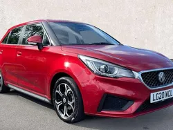 Red Used 2020 MG MG3 Excite Hatchback | £8,112 (Fair price)