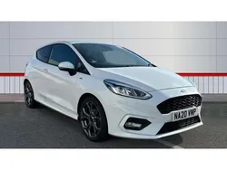 White Used 2020 Ford Fiesta ST-Line Hatchback | £9,075 (Fair price)