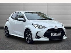 White New 2025 Toyota Yaris Hybrid Design Hatchback | £23,595 (Fair price)