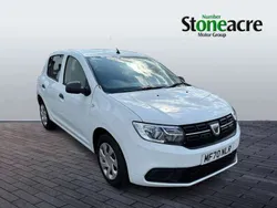White Used 2020 Dacia Sandero Essentiel Hatchback | £6,495 (Fair price)