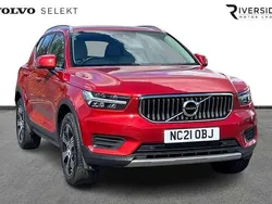 Fusion red Used 2021 Volvo XC40 Inscription SUV | £21,450 (Fair price)