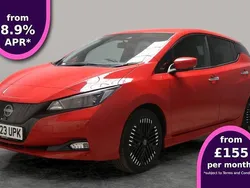 Red Used 2022 Nissan Leaf Tekna Hatchback | £12,007 (Fair price)
