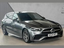 Grey Used 2024 Mercedes C200 AMG line Estate | £29,180 (Good price)