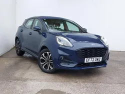 Blue Used 2022 Ford Puma Gen-E ST-Line Hatchback | £17,298 (A bit pricey)