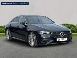 Black Used 2023 Mercedes CLA180 AMG Line Premium Sedan | £27,999 (A bit pricey)