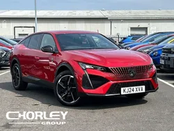 Red Used 2024 Peugeot 408 GT Sedan | £21,472 (Fair price)