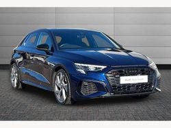 Blue Used 2023 Audi S3 Black Edition Hatchback | £36,895 (A bit pricey)