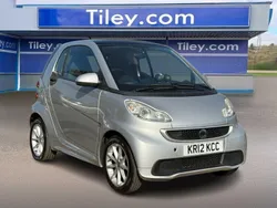 Silver Used 2012 Smart ForTwo Coupé Passion Coupe | £3,490 (Fair price)