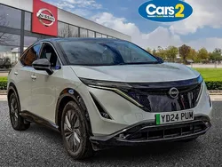 White Used 2024 Nissan Ariya Advance SUV | £28,990 (A bit pricey)