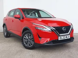Red Used 2022 Nissan Qashqai Visia SUV | £16,298 (Fair price)