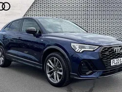 Blue Used 2022 Audi Q3 Black Edition SUV | £32,371 (A bit pricey)