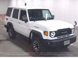 White New 2024 Toyota Land Cruiser SUV | £62,995