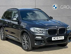 Sophisto grey Used 2018 BMW X3 M Sport SUV | £19,532 (Fair price)
