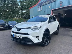 White Used 2018 Toyota RAV4 Hybrid SUV | £12,440 (Good price)