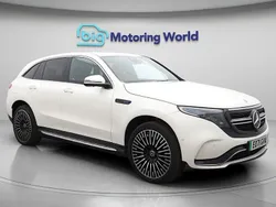 White Used 2021 Mercedes EQC400 AMG line SUV | £26,300 (Fair price)