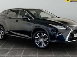 Black Used 2018 Lexus RX450h Luxury Line SUV | £19,195