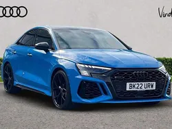 Blue Used 2022 Audi RS3 Sport Hatchback | £49,345 (A bit pricey)