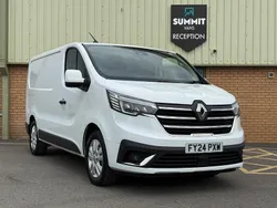 White Used 2024 Renault Trafic Van | £20,650 (A bit pricey)