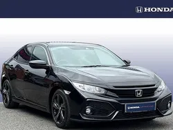 Black Used 2018 Honda Civic SR Hatchback | £10,209 (Fair price)