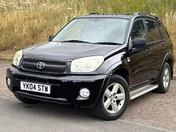 Black Used 2004 Toyota RAV4 SUV | £1,495 (Fair price)