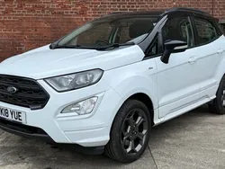 White Used 2018 Ford Ecosport ST-Line SUV | £9,980 (Fair price)
