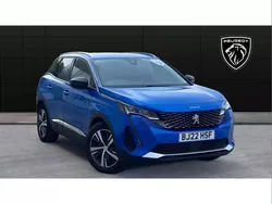 Blue Used 2022 Peugeot 3008 Allure Premium SUV | £19,772 (Fair price)