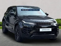 Black Used 2025 Land Rover Range Rover evoque Estate | £43,999