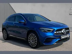Spectral blue metallic Used 2024 Mercedes GLA220 AMG Line Premium Plus SUV | £38,980