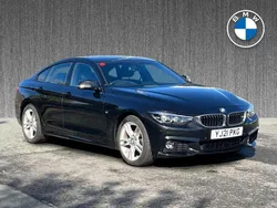 Black Used 2021 BMW 420 Gran Coupé M Sport Coupe | £17,749