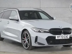Grey Used 2023 BMW 330e M Sport Estate | £33,900 (Fair price)