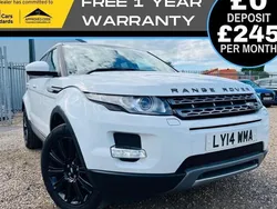 Used 2014 Land Rover Range Rover evoque Pure Hatchback | £10,990 (Fair price)