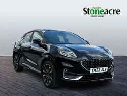 Black Used 2022 Ford Puma ST-Line SUV | £18,990 (A bit pricey)