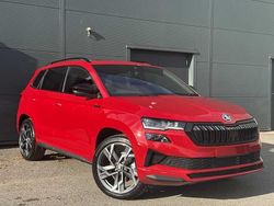 Velvet red New 2025 Skoda Karoq SportLine SUV | £34,490 (Good price)