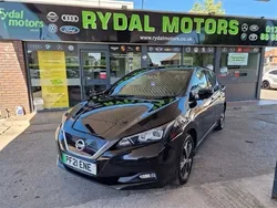 Black Used 2021 Nissan Leaf Tekna Hatchback | £9,299 (Fair price)