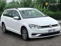 White Used 2018 VW Golf VII SE Estate | £15,299 (Fair price)