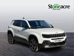 White New 2025 Jeep Avenger Summit SUV | £21,495 (Good price)