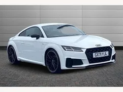 White Used 2021 Audi TT Black Edition Coupe | £26,450 (Expensive)