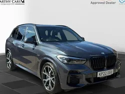 Arctic grey Used 2022 BMW X5 M Sport SUV | £47,795 (Fair price)