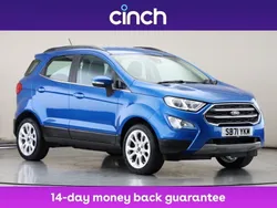 Blue Used 2022 Ford Ecosport Titanium SUV | £13,549 (Fair price)
