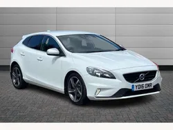 Ice white Used 2016 Volvo V40 R-Design Estate | £7,795 (Fair price)